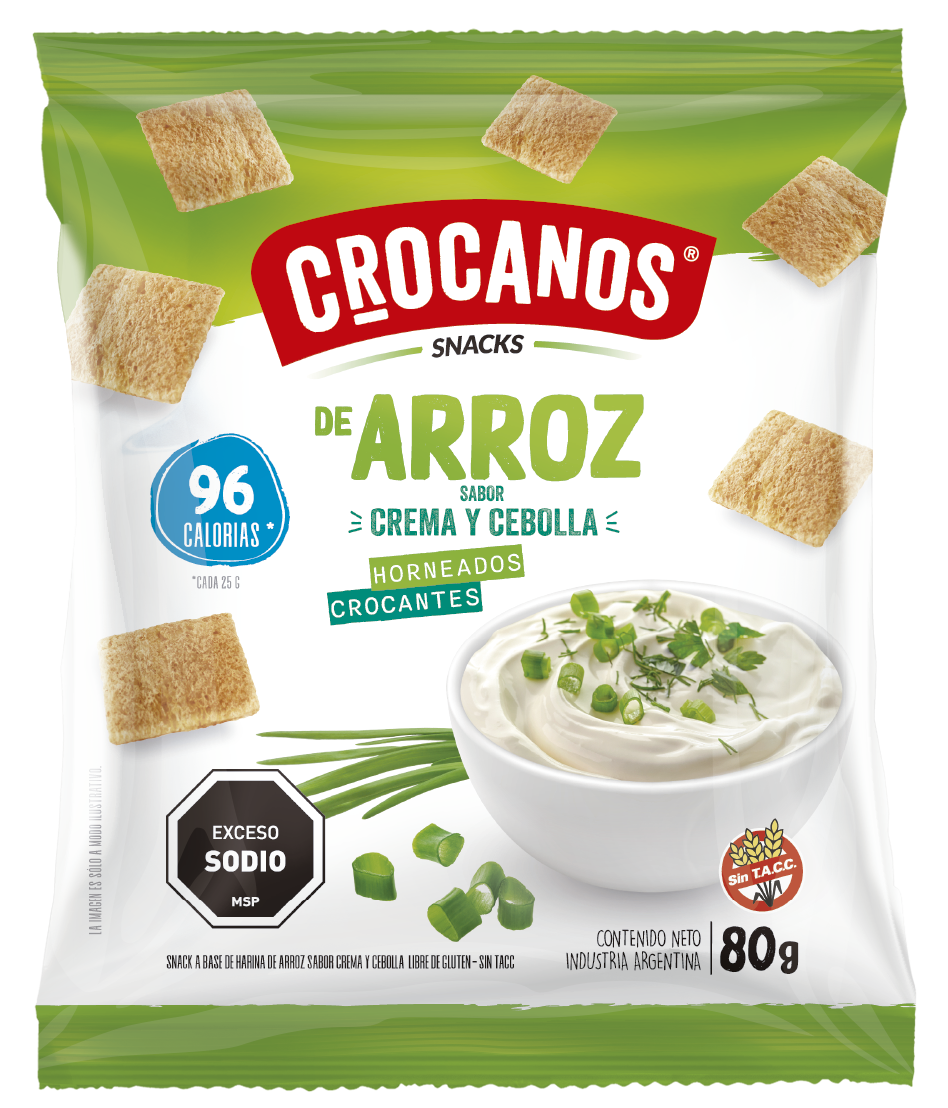 Crocanos Crema y Cebolla